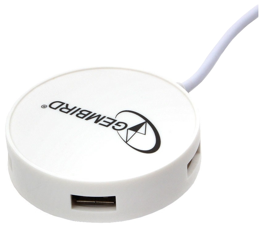 

Концентратор USB 2,0 Gembird UHB-241, 4 порта, блистер White