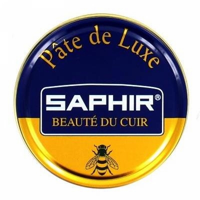 фото Крем для обуви saphir pate de luxe 0004 черный 100 мл