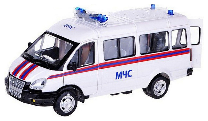 

Машинка инерционная Play Smart Автопарк микроавтобус M1:29