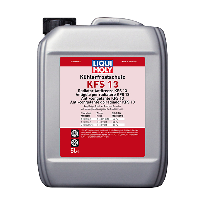 21140 LIQUI MOLY Антифриз-конц. Kuhlerfrostschutz KFS 13 (5л)