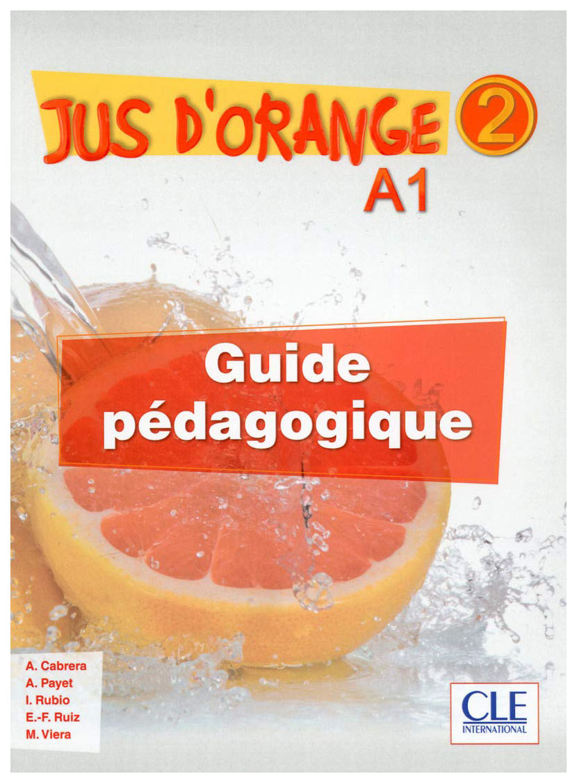 фото Книга cle international "jus d'orange 2 - a1 guide pedagogique"