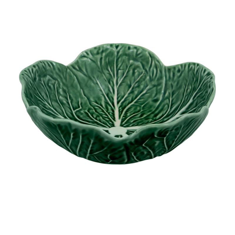 

Салатник Bordallo Pinheiro Cabbage Natural 17,5x17,5x6 см