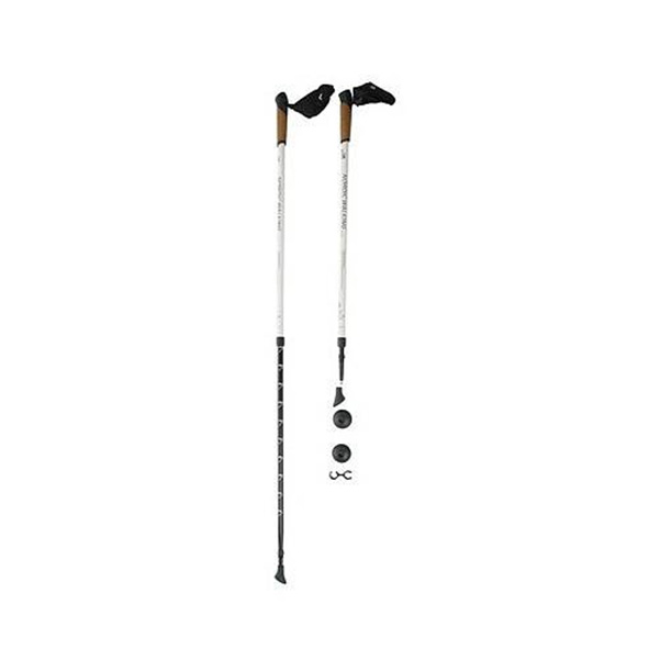 Палки для скандинавской ходьбы Kaiser Sport Nordic Walking, белый, 82-137 см