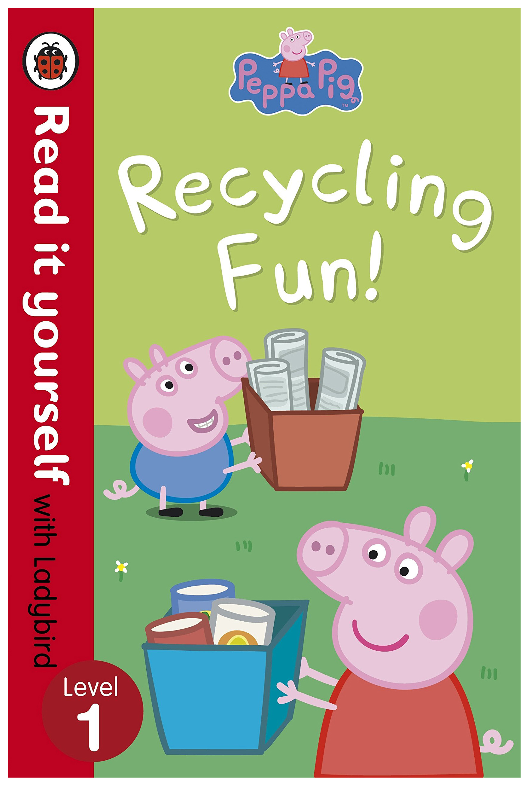 фото Книга ladybird read it yourself peppa pig. recycling fun