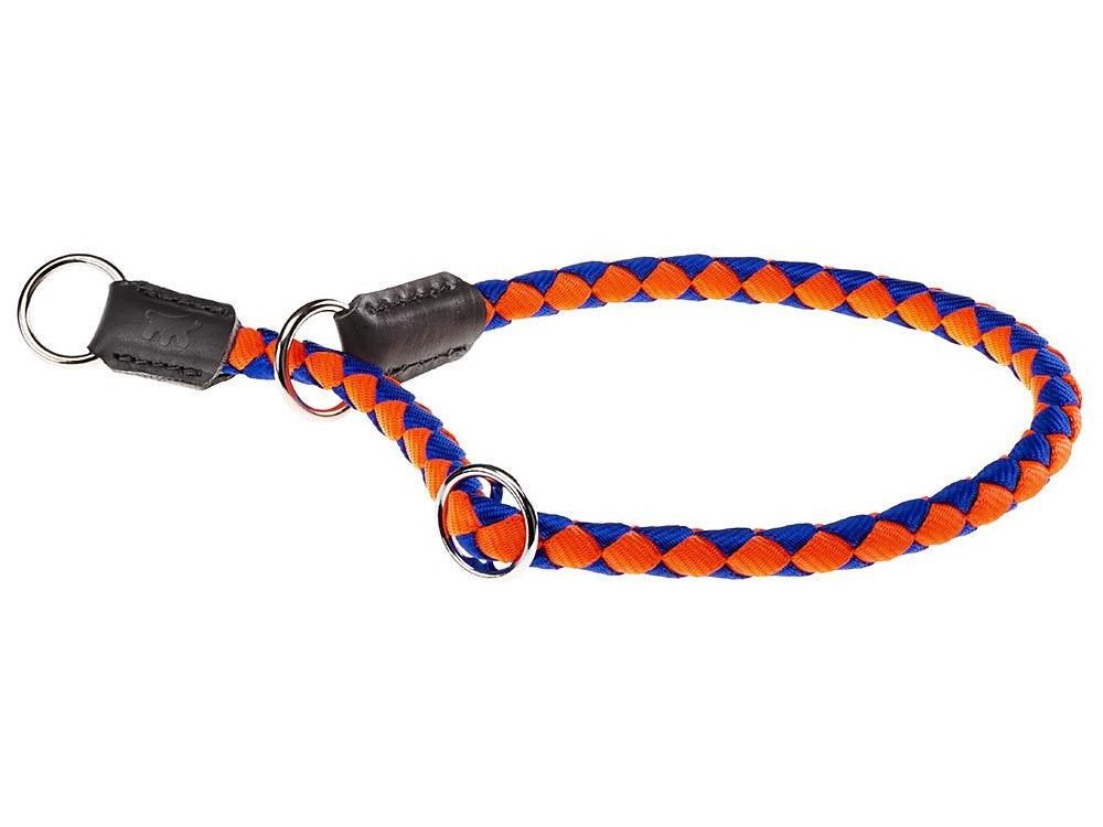фото Ошейник ferplast twist cs для собак (70 x 1,8 см, оранжевый с синим)