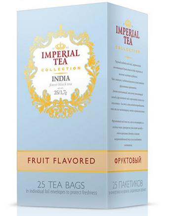 

Чай черный фруктовый Imperial tea collection India Fruit Flavored 25 пакетиков