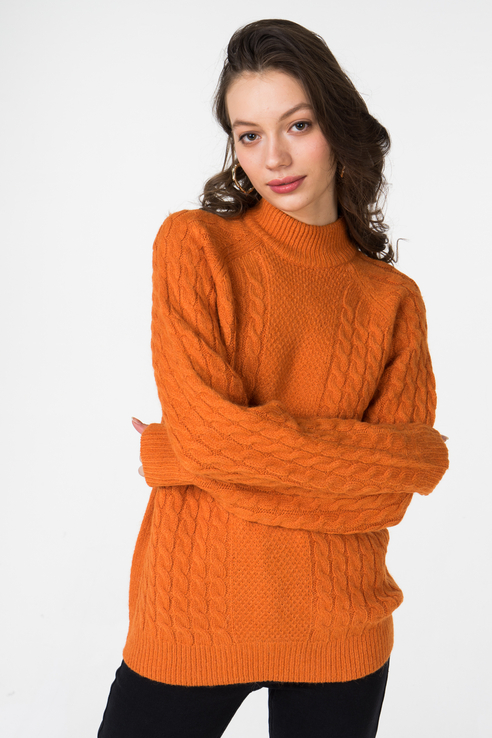 

Свитер женский Vero Moda 10204021 оранжевый L, 10204021