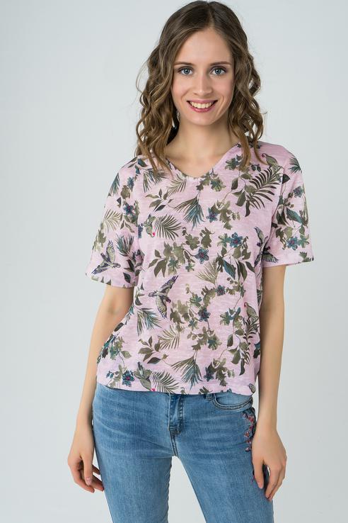 

Блуза женская ZARINA 8224507407094 розовая XS, 8224507407094
