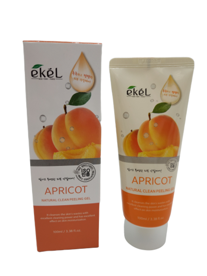 фото Пилинг для лица с экстрактом абрикоса ekel peeling gel apricot 100 мл