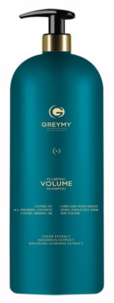 фото Шампунь greymy professional plumping volume 1000 мл