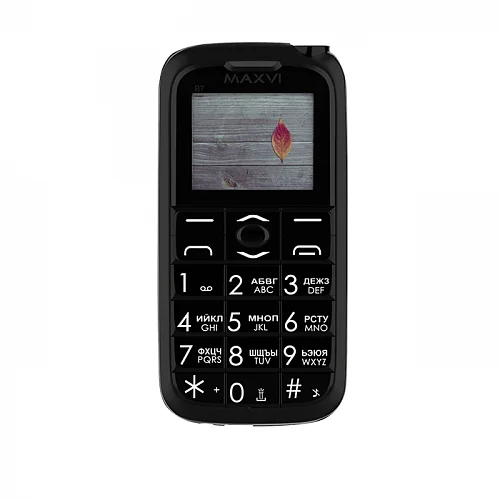 фото Мобильный телефон maxvi b7 black