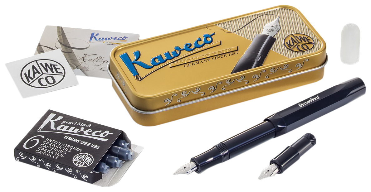 фото Набор для каллиграфии kaweco "calligraphy black s"