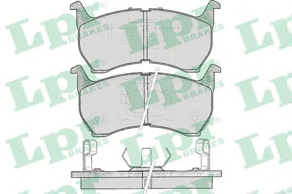 

Тормозные колодки Lpr 05P371