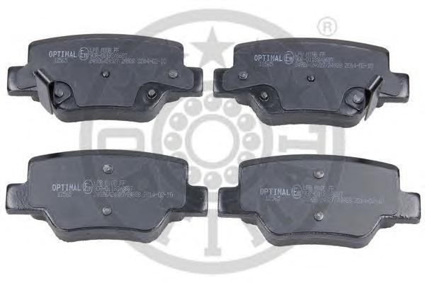 

Комплект тормозных колодок Optimal 12565