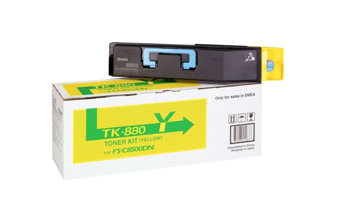 

Картридж для лазерного принтера Kyocera TK-880Y, желтый, оригинал, TK-880Y