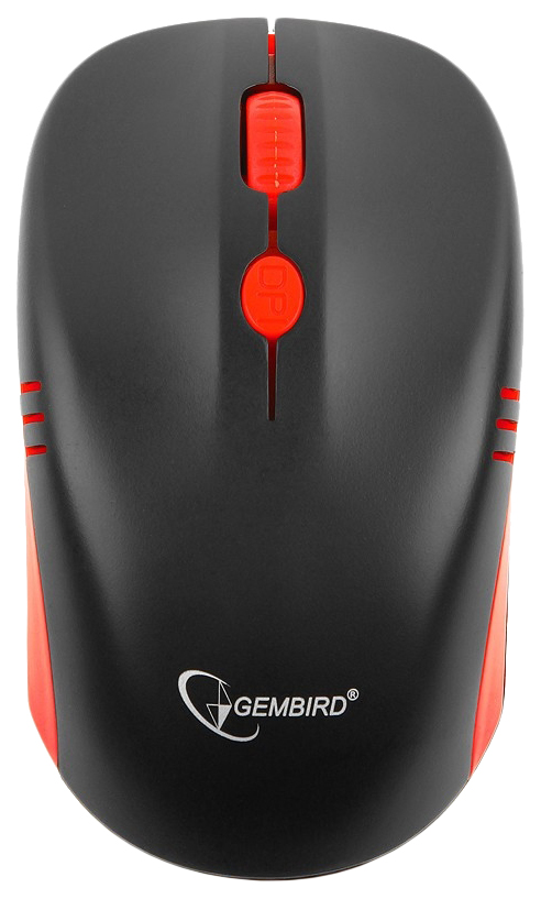 

Беспроводная мышь Gembird MUSW-350 Red/Black, MUSW-350