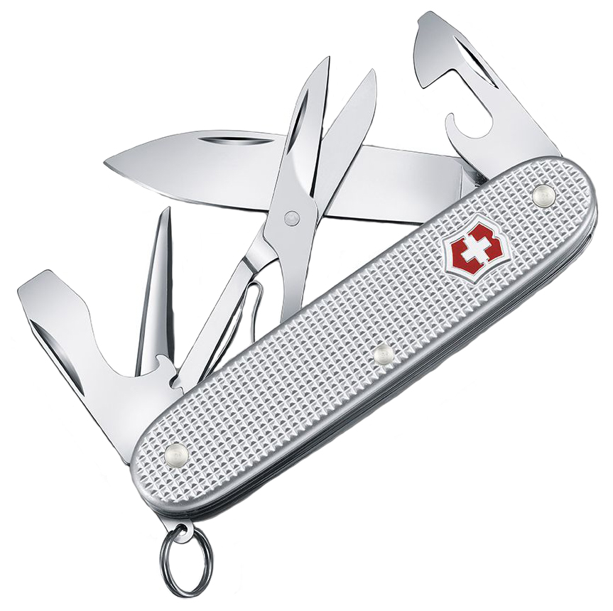 фото Мультитул victorinox pioneer 0.8231.26 93 мм серебристый, 9 функций