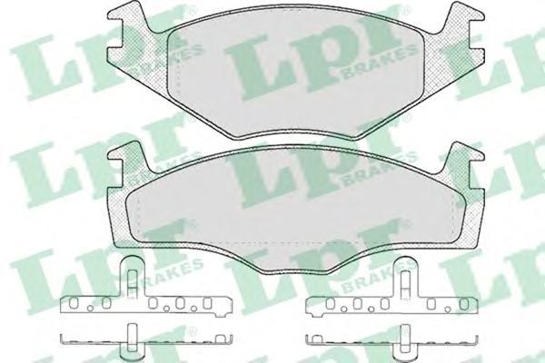 

Тормозные колодки Lpr 05P591