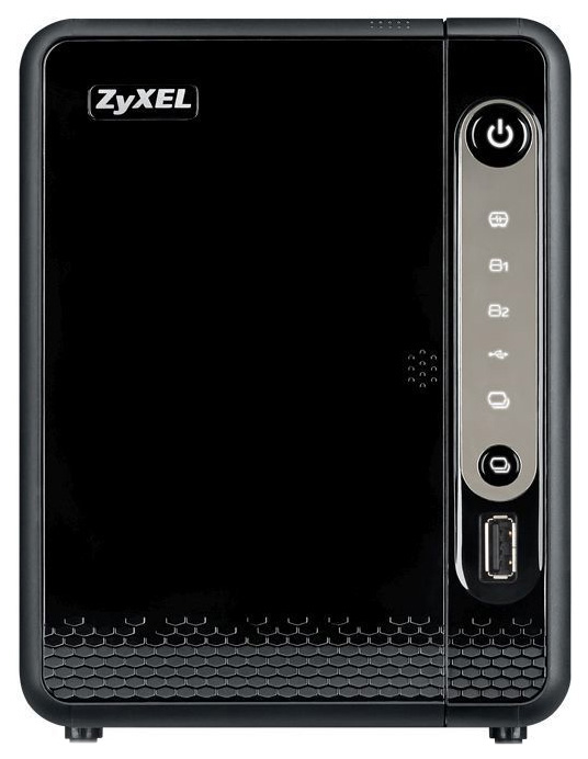 фото Сетевое хранилище данных zyxel nas326 black (nas326-eu0101f)