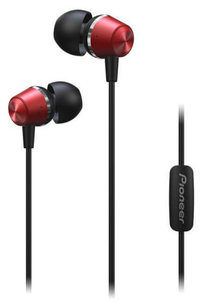 фото Наушники pioneer se-ql2t red