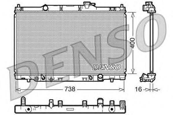 

Радиатор Denso DRM40013