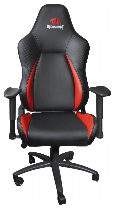 фото Игровое кресло thermaltake redragon 64386, красный/черный