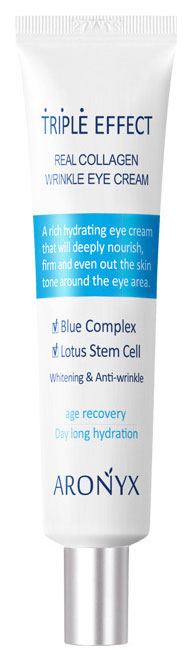 Крем для век Medi Flower Aronyx Triple Effect Real Collagen Wrinkle Eye 40 мл