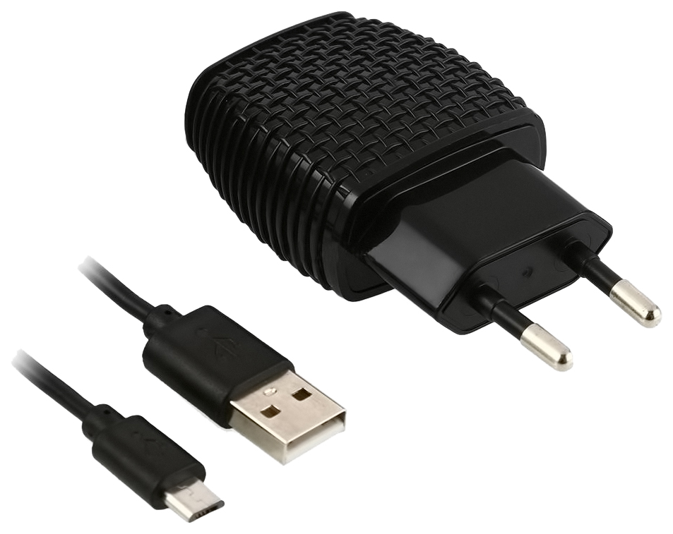 

Сетевое зарядное устройство SmartBuy Nova SBP-10041 1 USB 2,1A Black, MKII SBP-1004