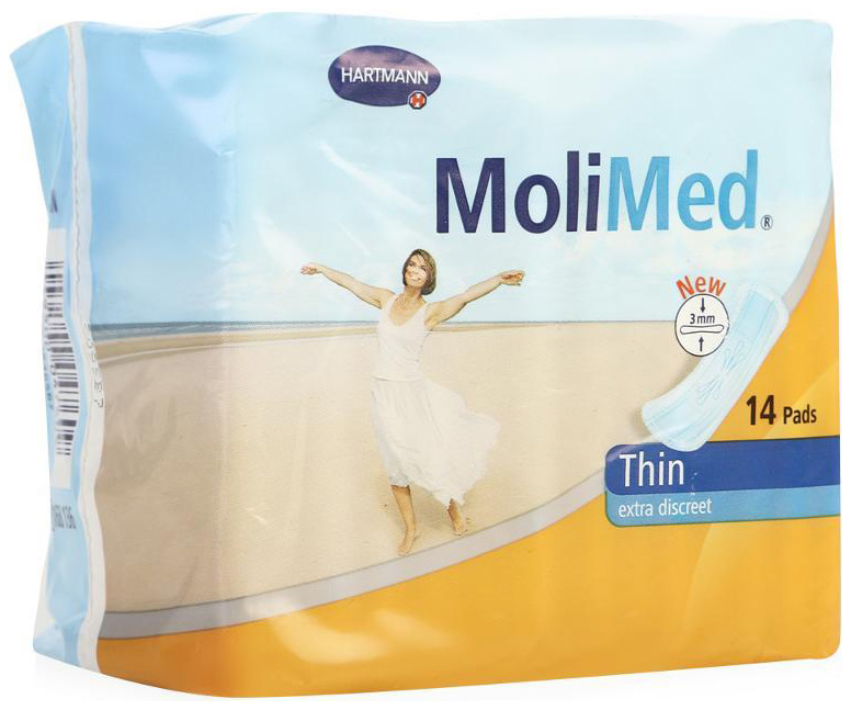 

Впитывающие вкладыши Hartmann MoliMed Thin, 14 шт