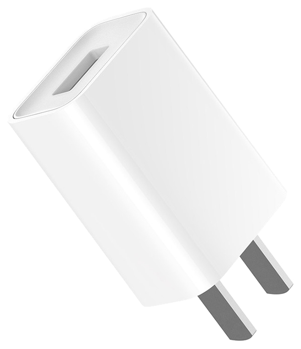 фото Сетевое зарядное устройство xiaomi mi travel charger mdy-08-ef, 1 usb, 2 a white