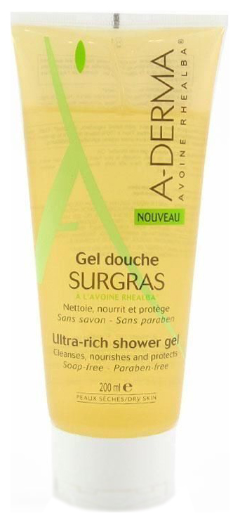 

Гель для душа A-Derma Gel Douche Surgras 200 мл, Essential