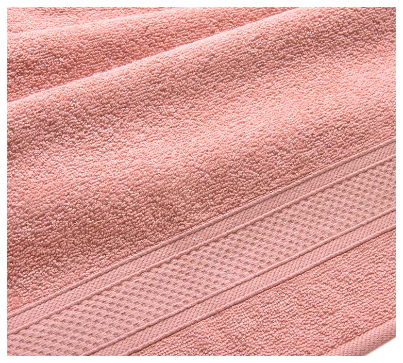 

Полотенце махровое с бордюром (кремовое) 100х180