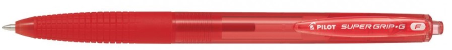 

Ручка шариковая Pilot Super Grip G 07, красная, 0,7 мм, 1 шт.