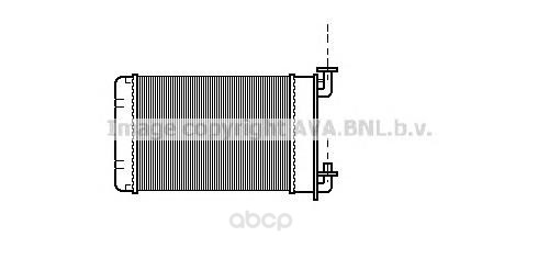 

Радиатор охлаждения двигателя Ava BW6022