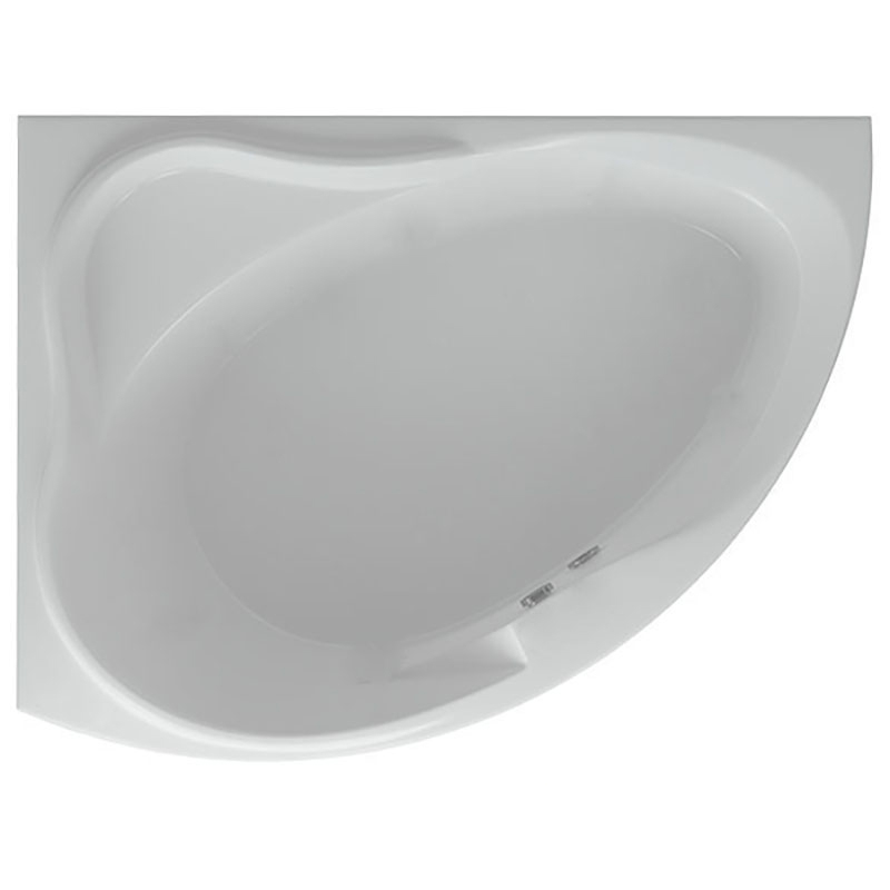 Ванна акриловая Aquatek Альтаир 158х110 левая белая (ALT160-0000067) акриловая ванна aquatek