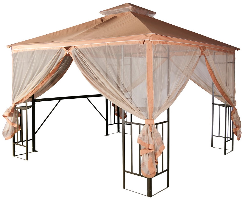 Садовый шатер Удачная мебель T 006 A 35 BL 300 х 300 х 300 см