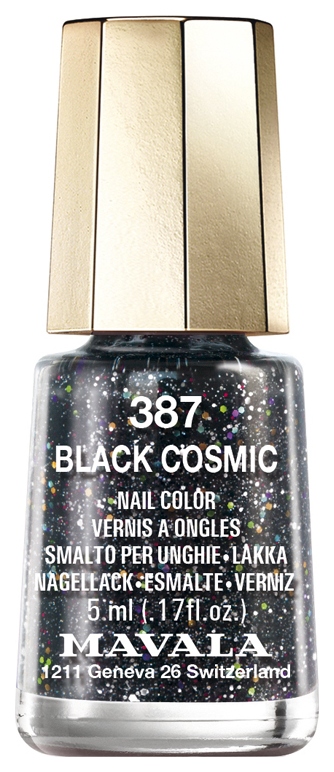 Лак для ногтей Mavala Switzerland Cosmic Collection, тон 387 Black Cosmic, 5 мл