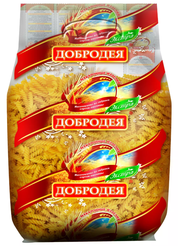 

Макаронные изделия Добродея спираль 5 кг