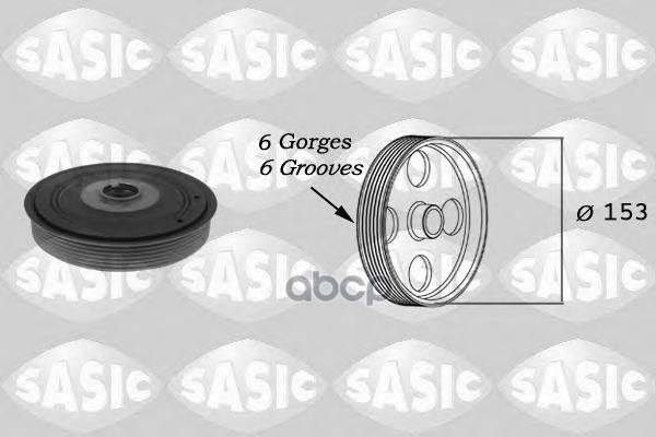 Шкив коленвала SASIC 2150012