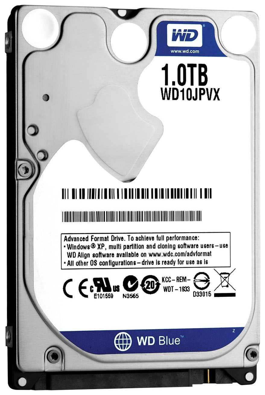 фото Внутренний жесткий диск western digital 1tb (wd10jpvx)