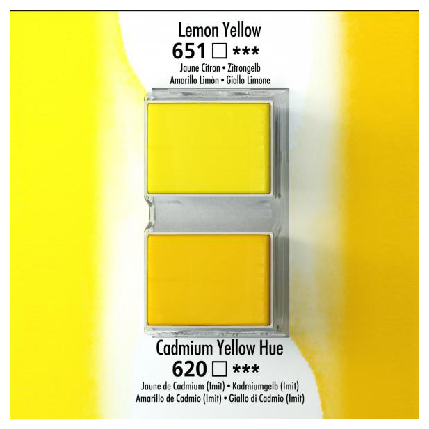

Акварель Daler Rowney Aquafine Half Pan Blister Sets 2 цв, Aquafine Half Pan Blister Sets