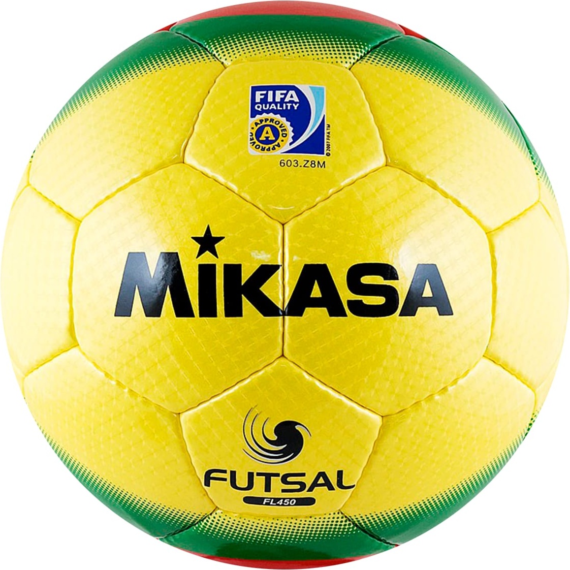 фото Футзальный мяч mikasa fl-450 №4 yellow