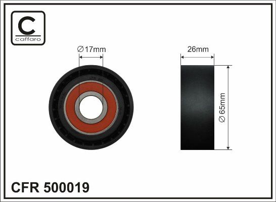 

Натяжной ролик CAFFARO 500019