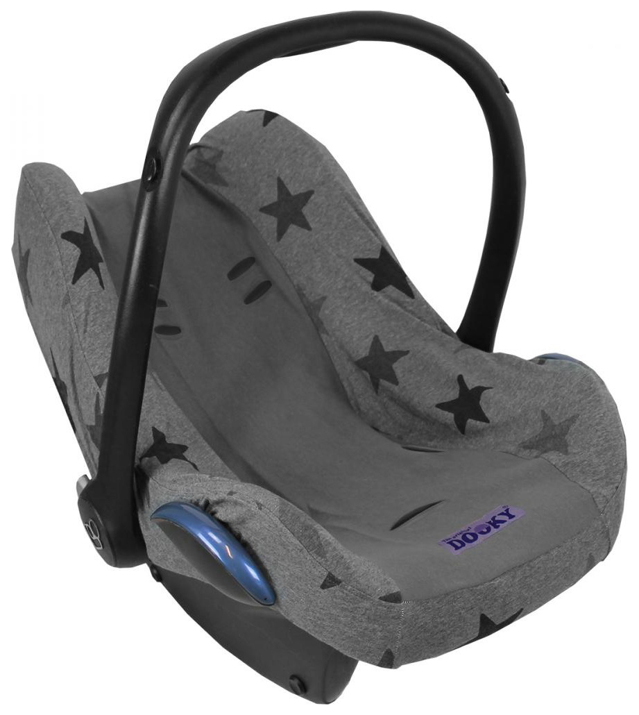 фото Чехол в автокресло xplorys dooky seat cover grey stars