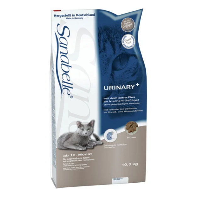 

Сухой корм для кошек Sanabelle Urinary, домашняя птица, 10кг, Urinary