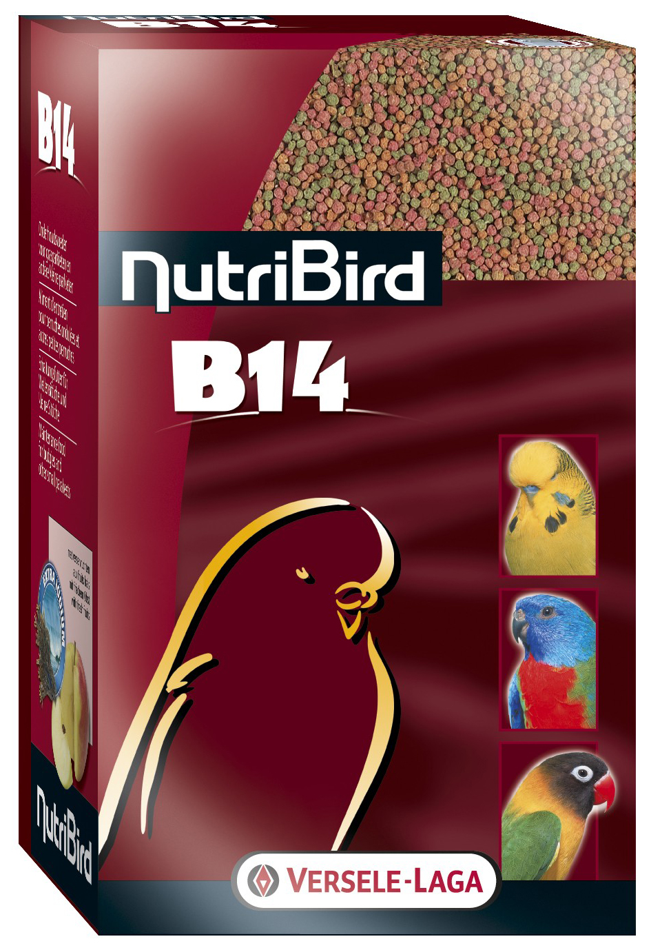 

Корм для мелких и средних попугаев Versele-Laga NutriBird B14, 800 г, NutriBird B14