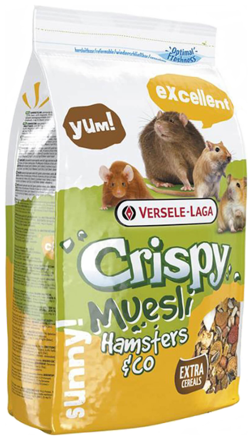 

Сухой корм для грызунов и хорьков Versele-Laga Crispy Muesli Hamsters & Co, 20 кг