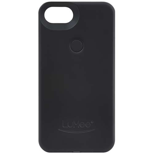 фото Чехол lumee two с подсветкой для iphone 7 black