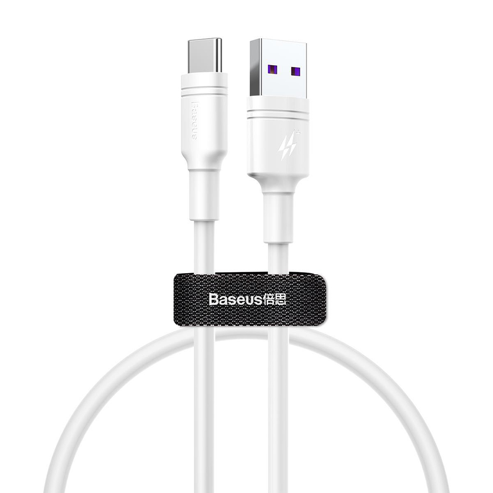 фото Кабель baseus double-ring huawei type-c 2m white