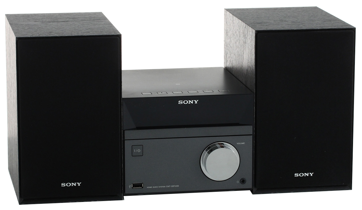 

Музыкальный центр Sony CMT-SBT40D Black, CMT-SBT40D